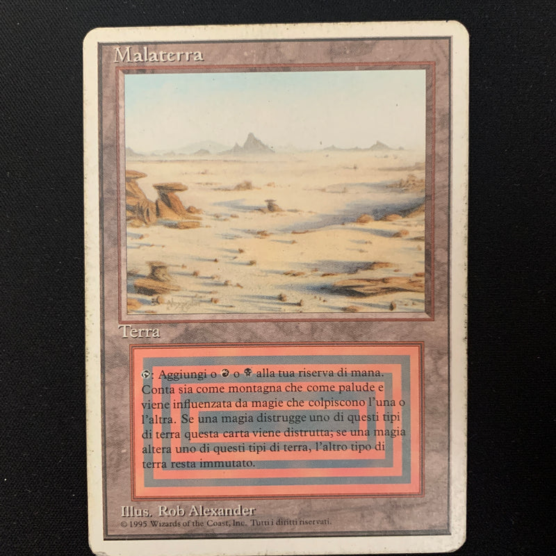 Badlands - Foreign White Bordered - Italian