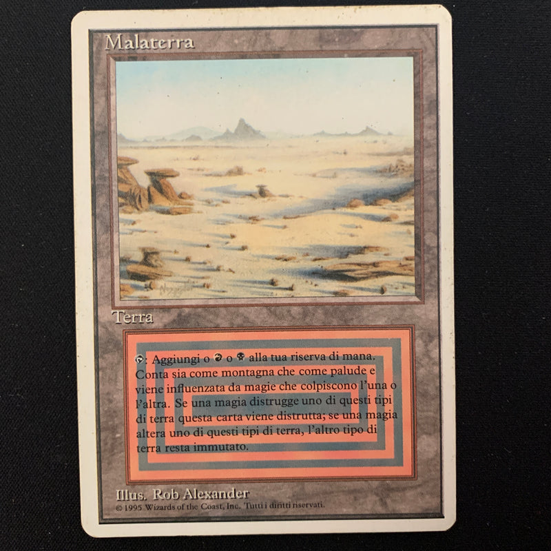 Badlands - Foreign White Bordered - Italian