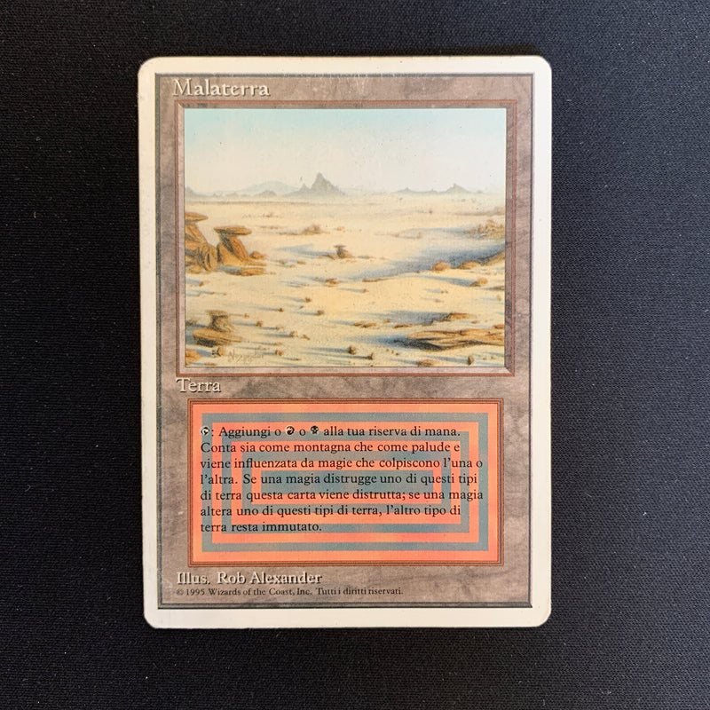 Badlands - Foreign White Bordered - Italian