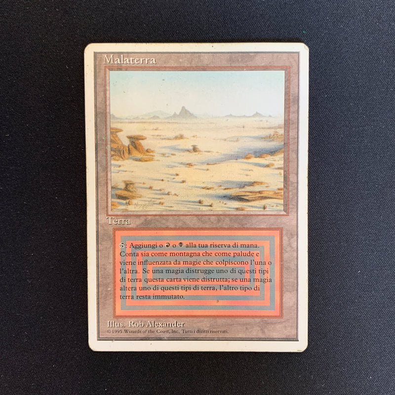 Badlands - Foreign White Bordered - Italian