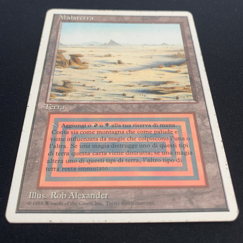 Badlands - Foreign White Bordered - Italian