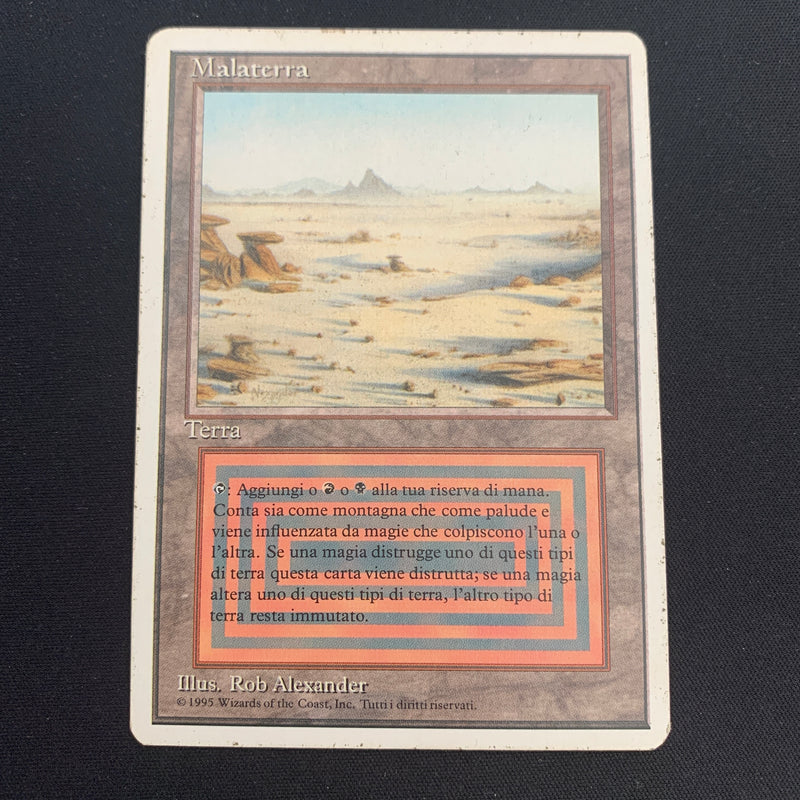 Badlands - Foreign White Bordered - Italian