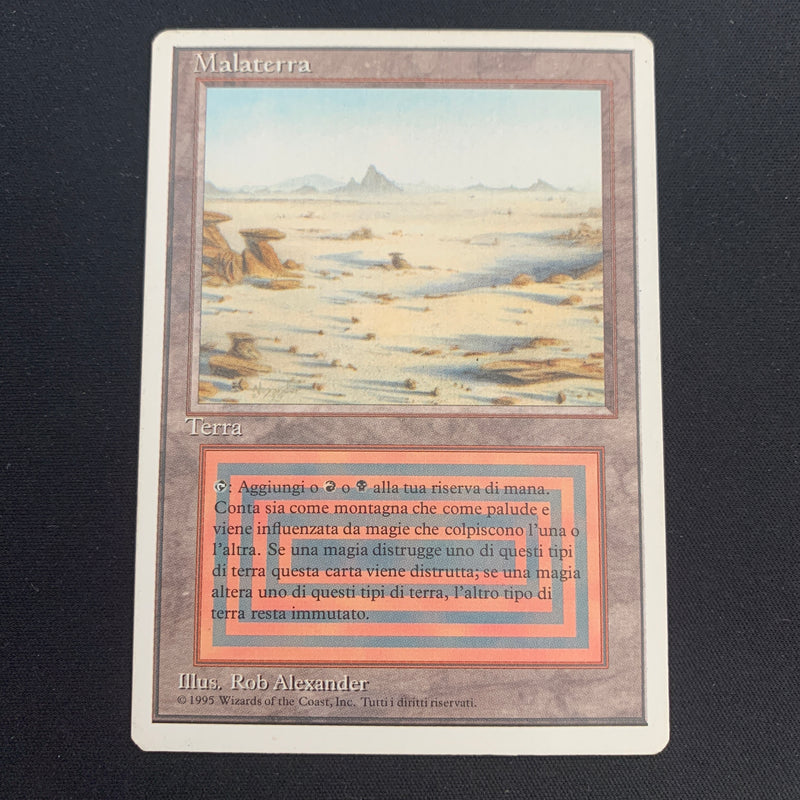 Badlands - Foreign White Bordered - Italian