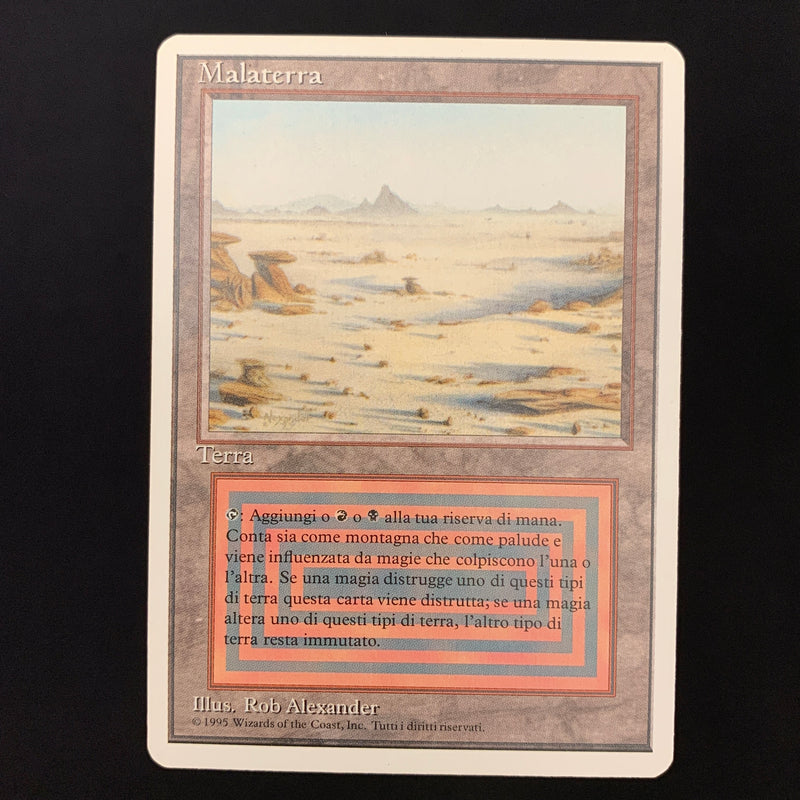 Badlands - Foreign White Bordered - Italian