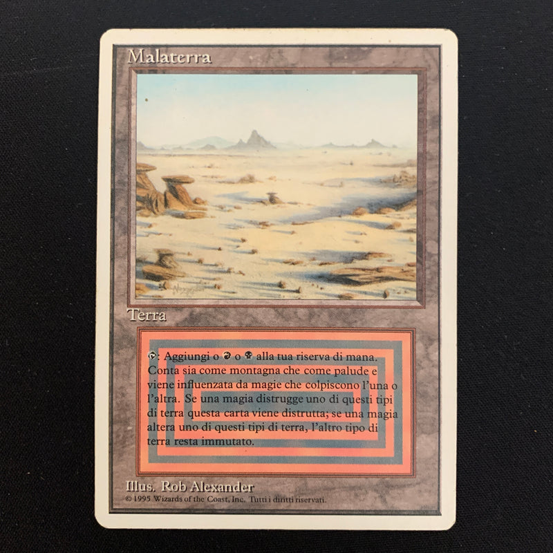 Badlands - Foreign White Bordered - Italian