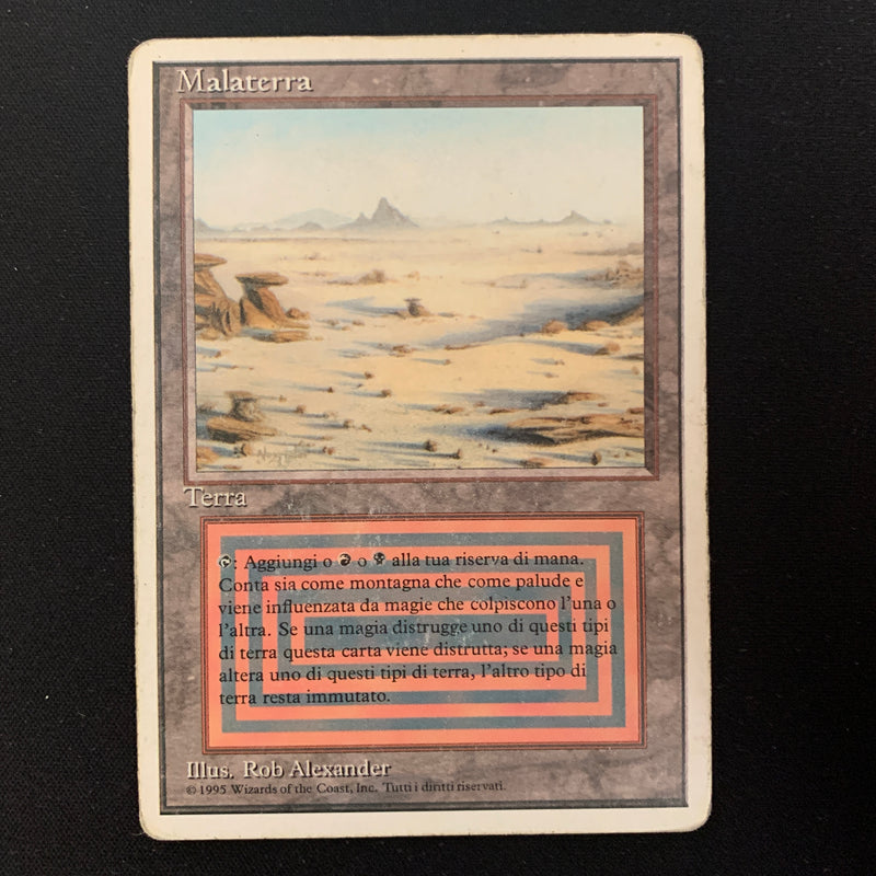 Badlands - Foreign White Bordered - Italian