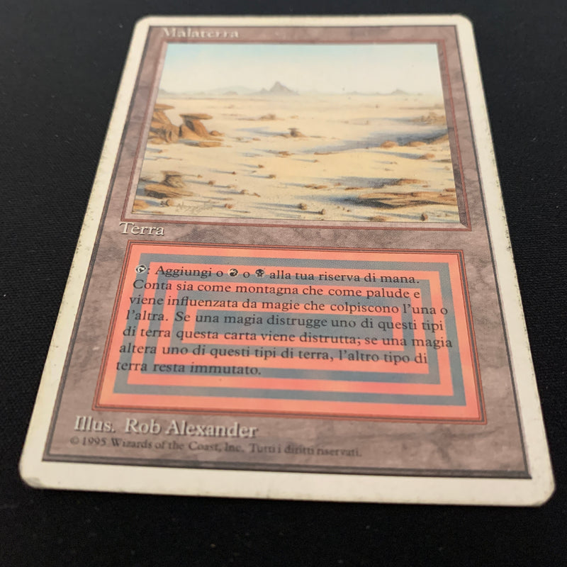 Badlands - Foreign White Bordered - Italian