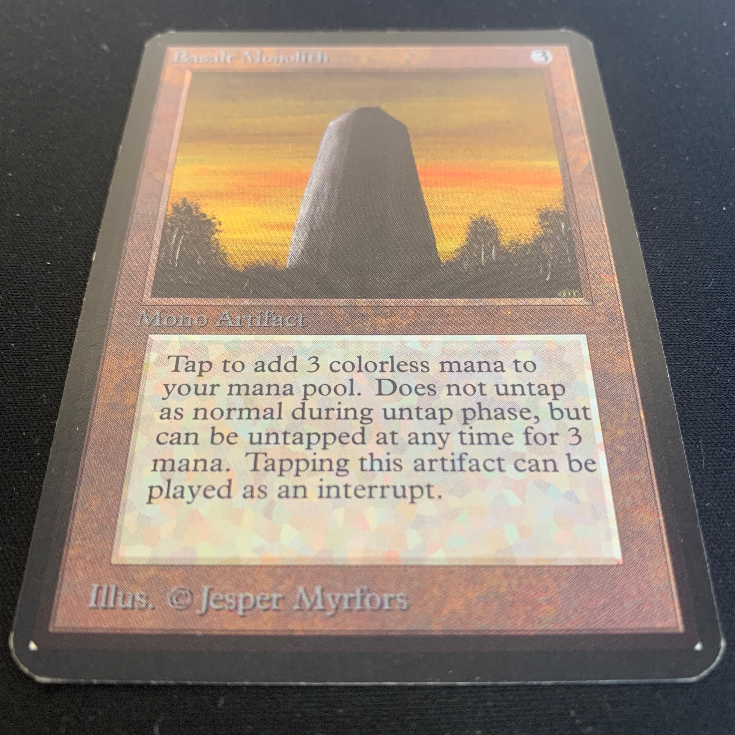 MTG Singles - Basalt Monolith - Alpha - 