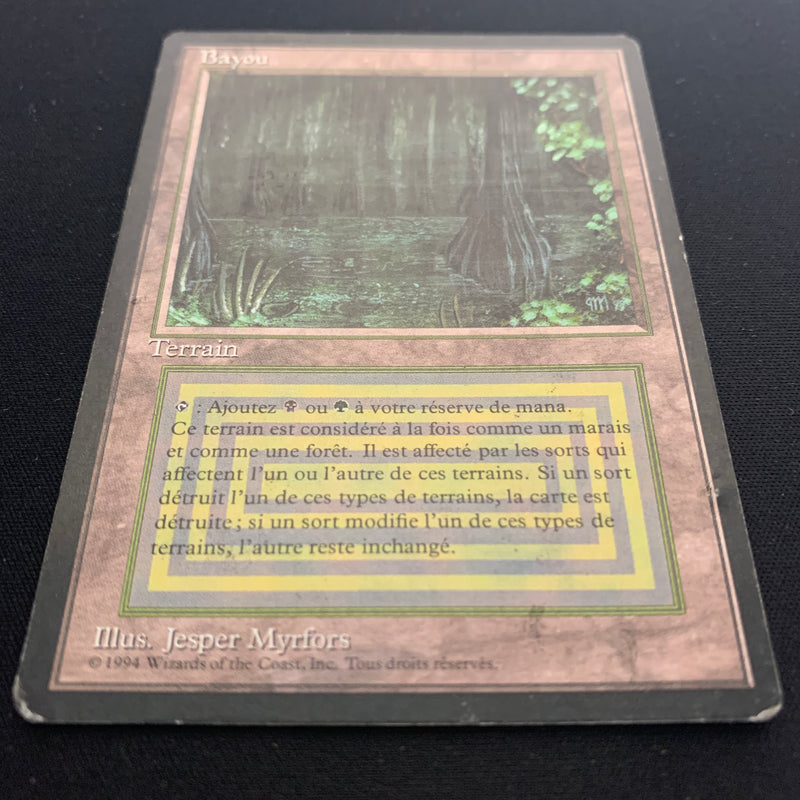 Magic the Gathering Bayou - Foreign Black Bordered - French 