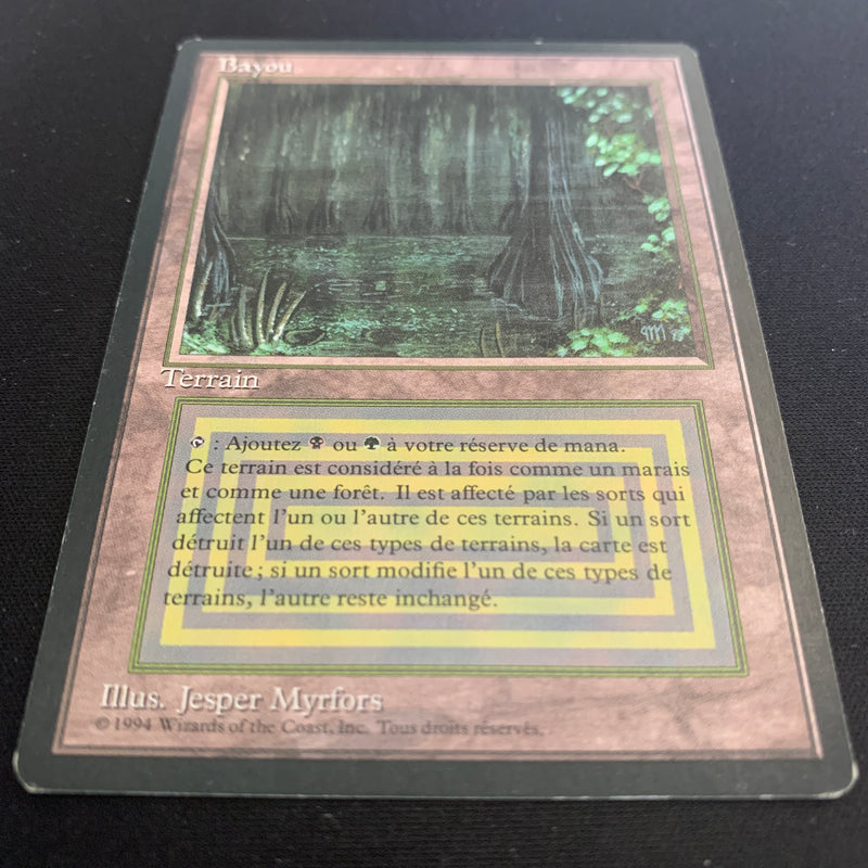 Magic the Gathering Bayou - Foreign Black Bordered - French 