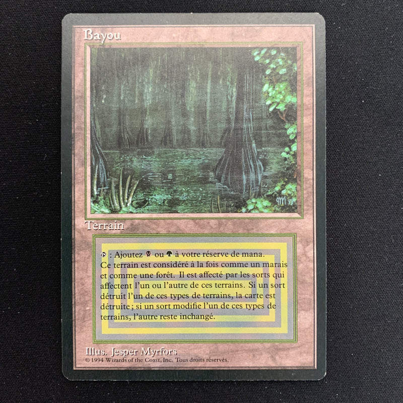 Magic the Gathering Bayou - Foreign Black Bordered - French 