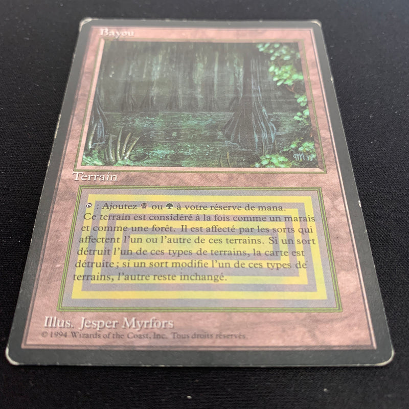 Magic the Gathering Bayou - Foreign Black Bordered - French 