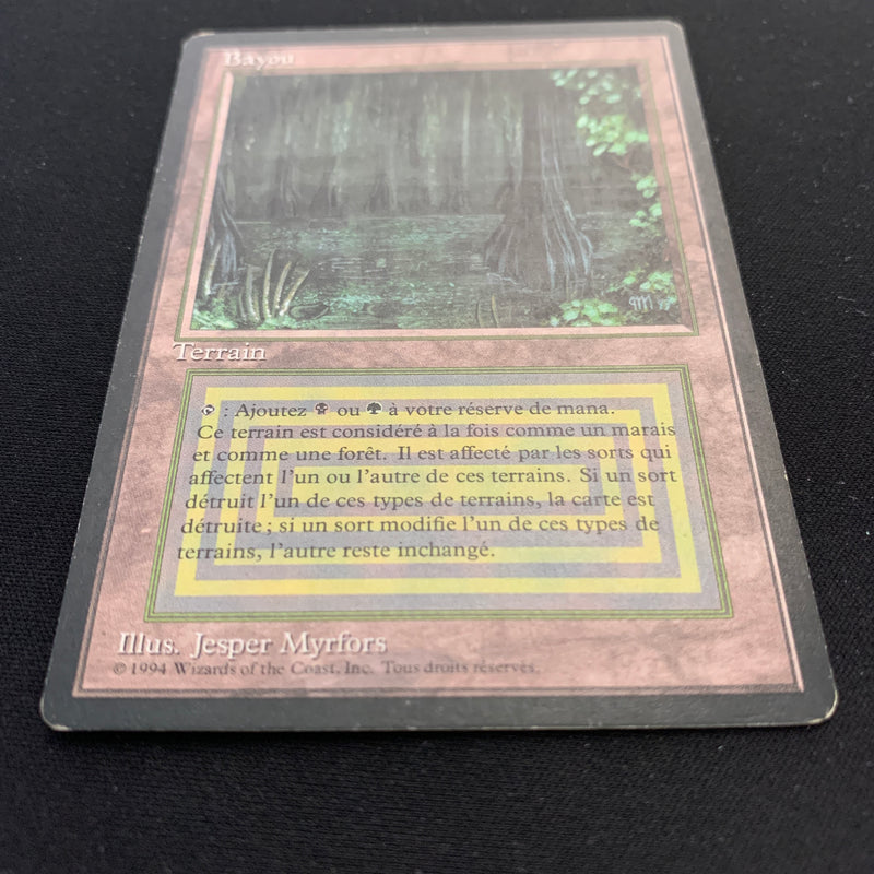 Magic the Gathering Bayou - Foreign Black Bordered - French 