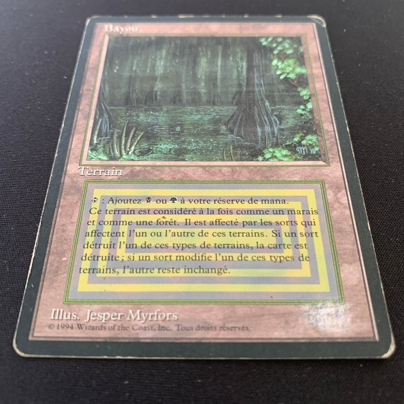 Magic the Gathering Bayou - Foreign Black Bordered - French 