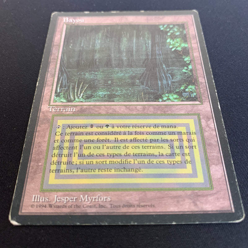 Magic the Gathering Bayou - Foreign Black Bordered - French 