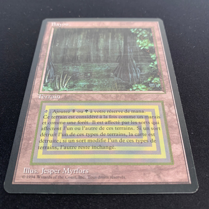 Magic the Gathering Bayou - Foreign Black Bordered - French 