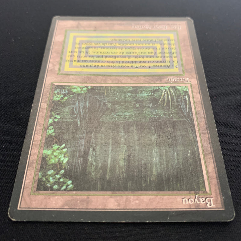 Magic the Gathering Bayou - Foreign Black Bordered - French 