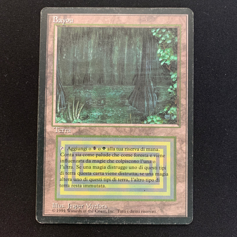 Bayou - Foreign Black Bordered - Italian