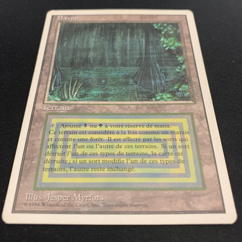 Magic the Gathering Bayou - Foreign White Bordered - French 