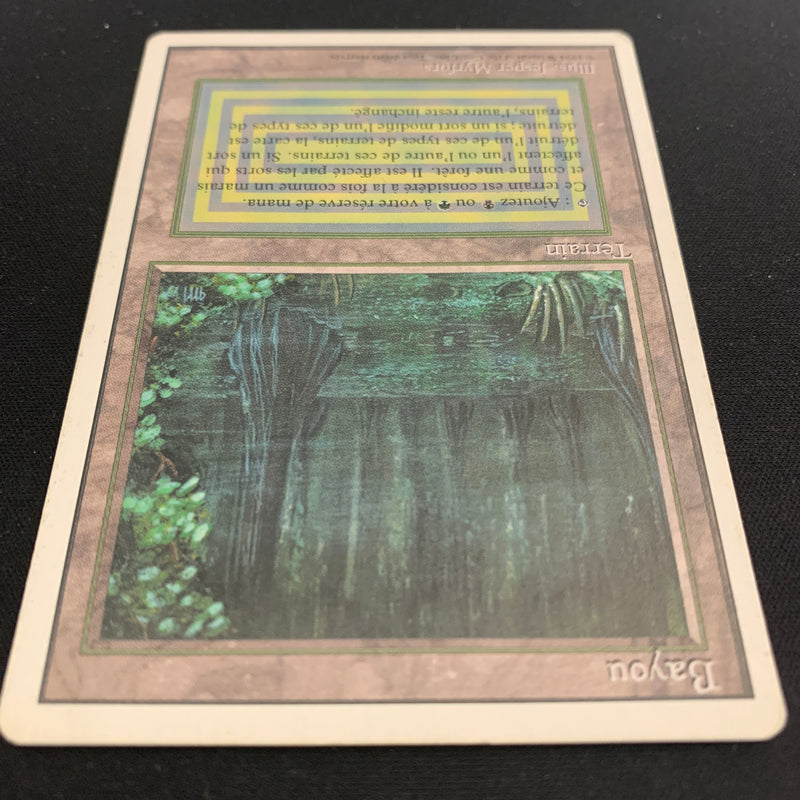 Magic the Gathering Bayou - Foreign White Bordered - French 