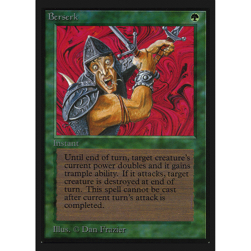 Magic the Gathering Berserk - International Edition NM