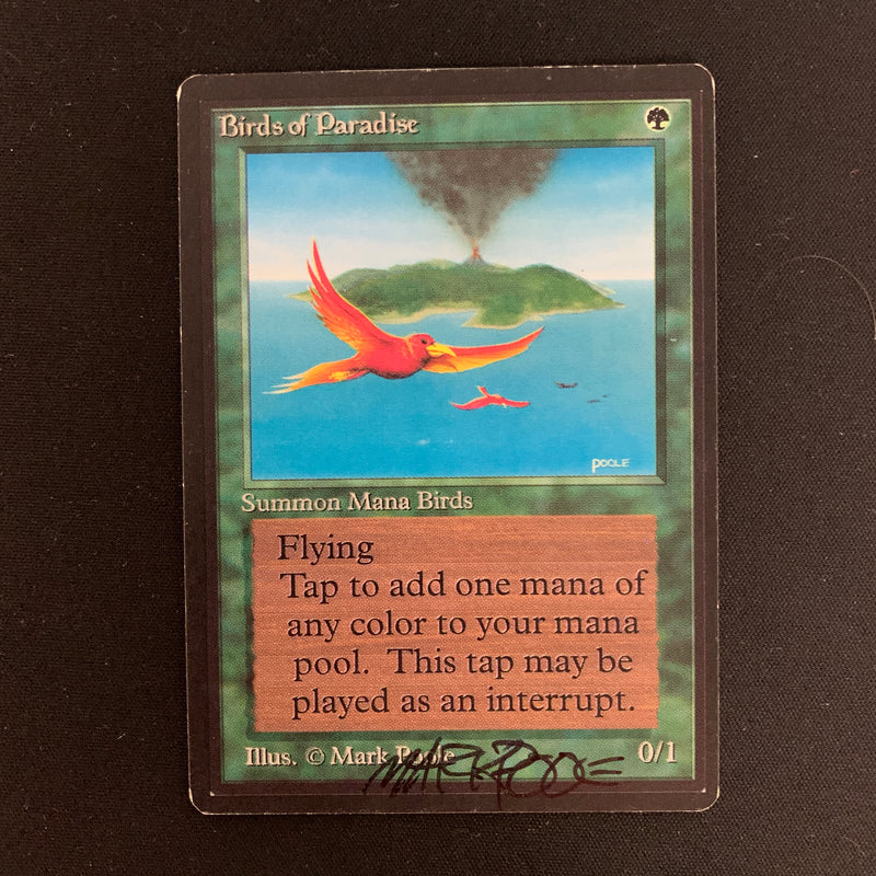 Magic the Gathering Birds of Paradise - Beta 