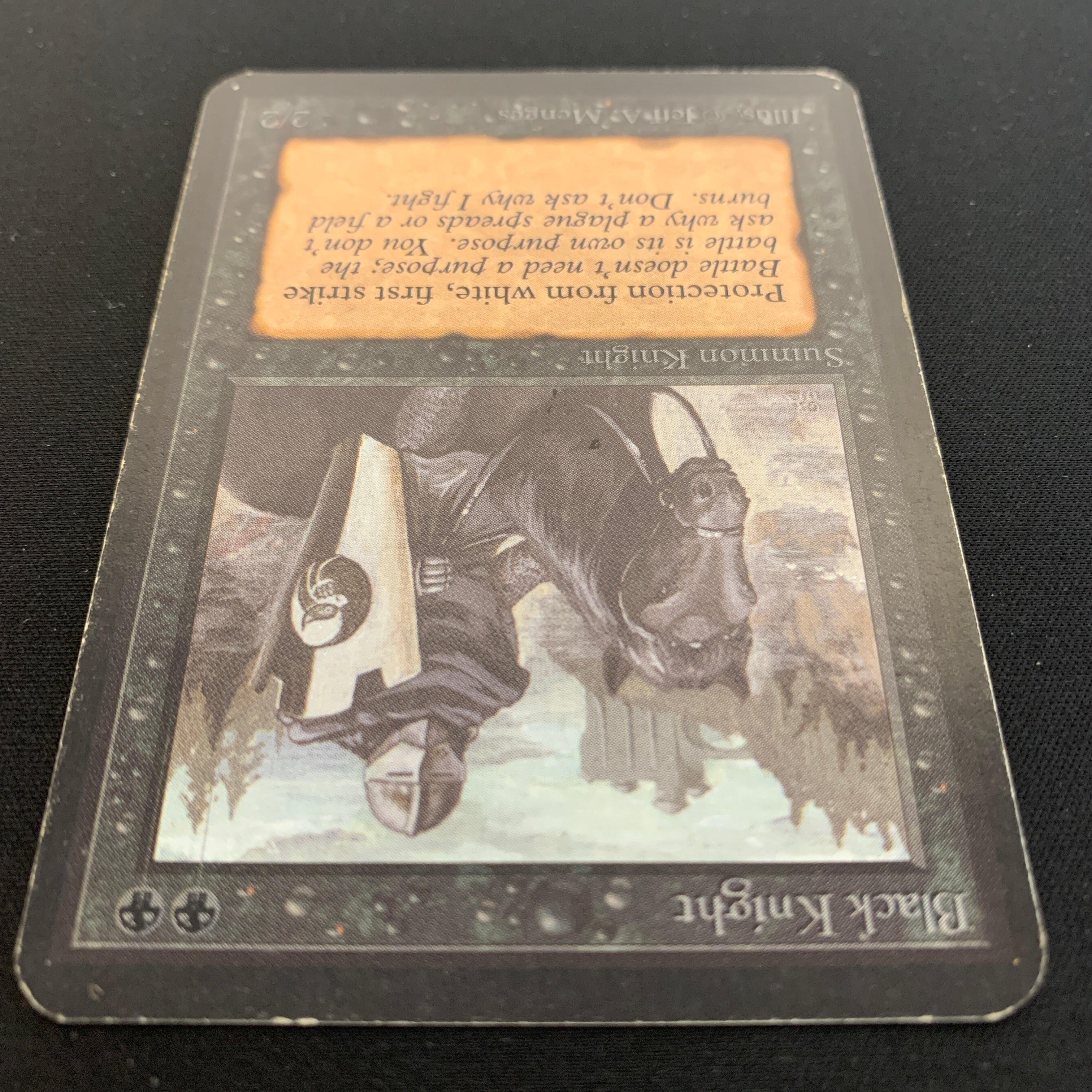 MTG Singles - Black Knight - Alpha - 