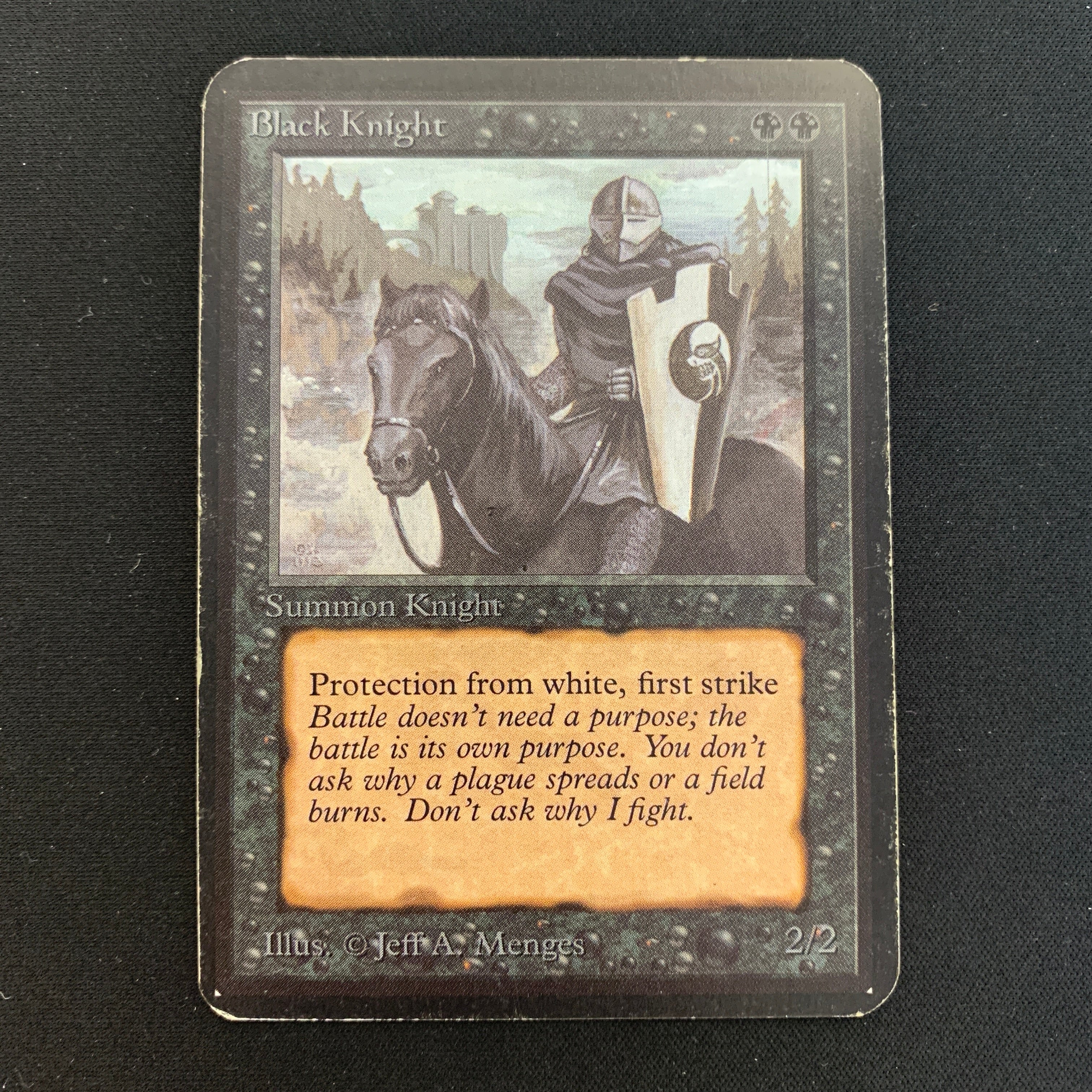 MTG Singles - Black Knight - Alpha - 