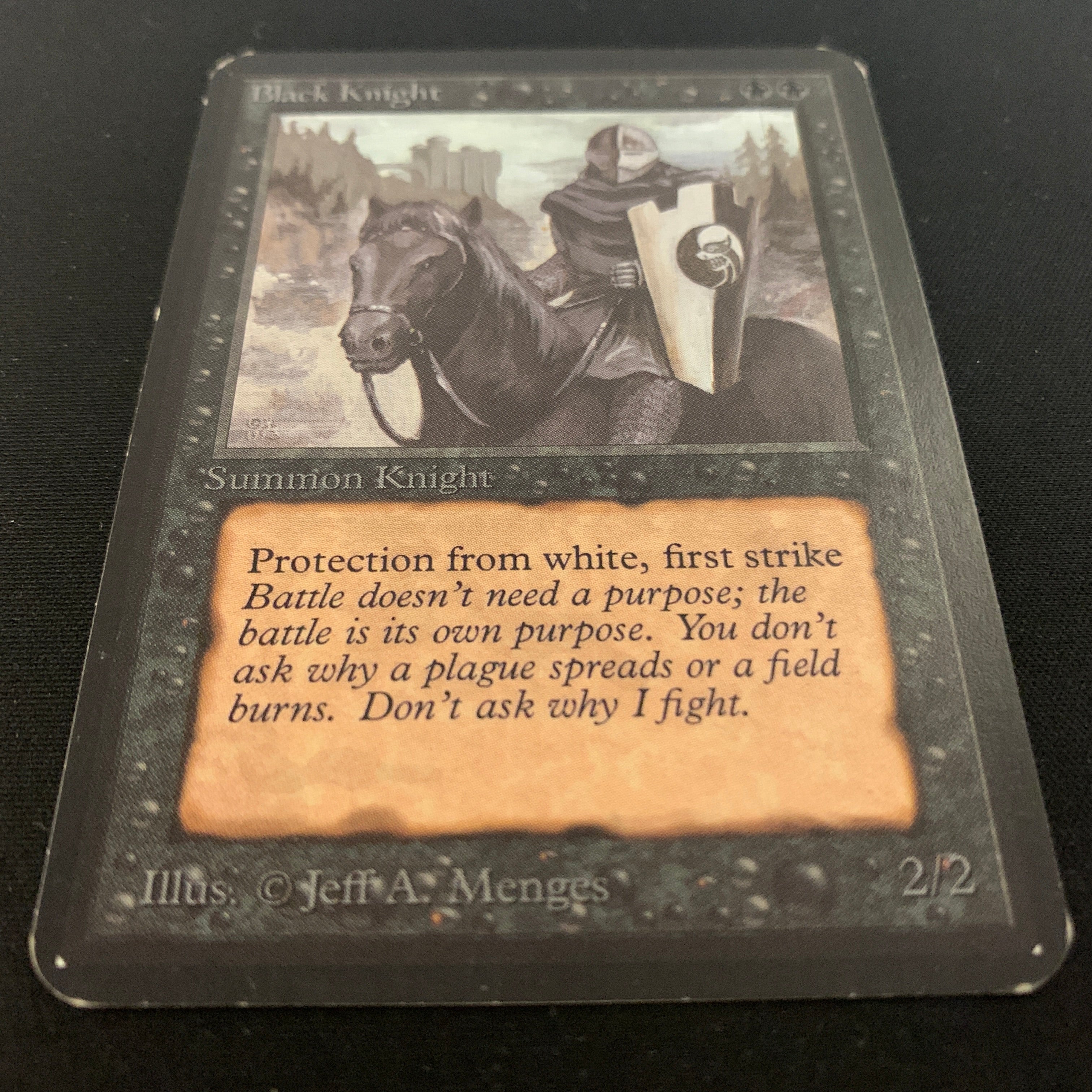 MTG Singles - Black Knight - Alpha - 