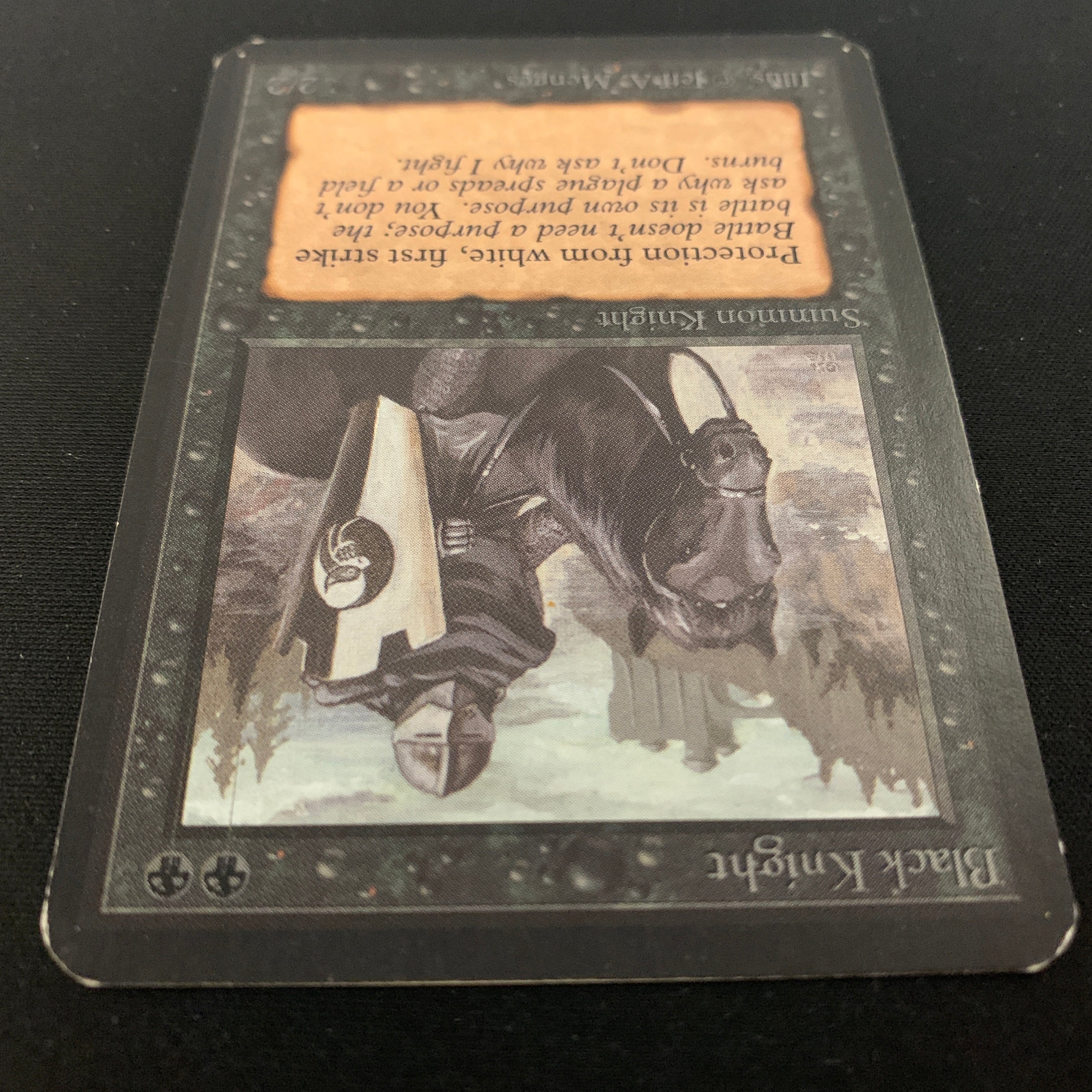 MTG Singles - Black Knight - Alpha - 