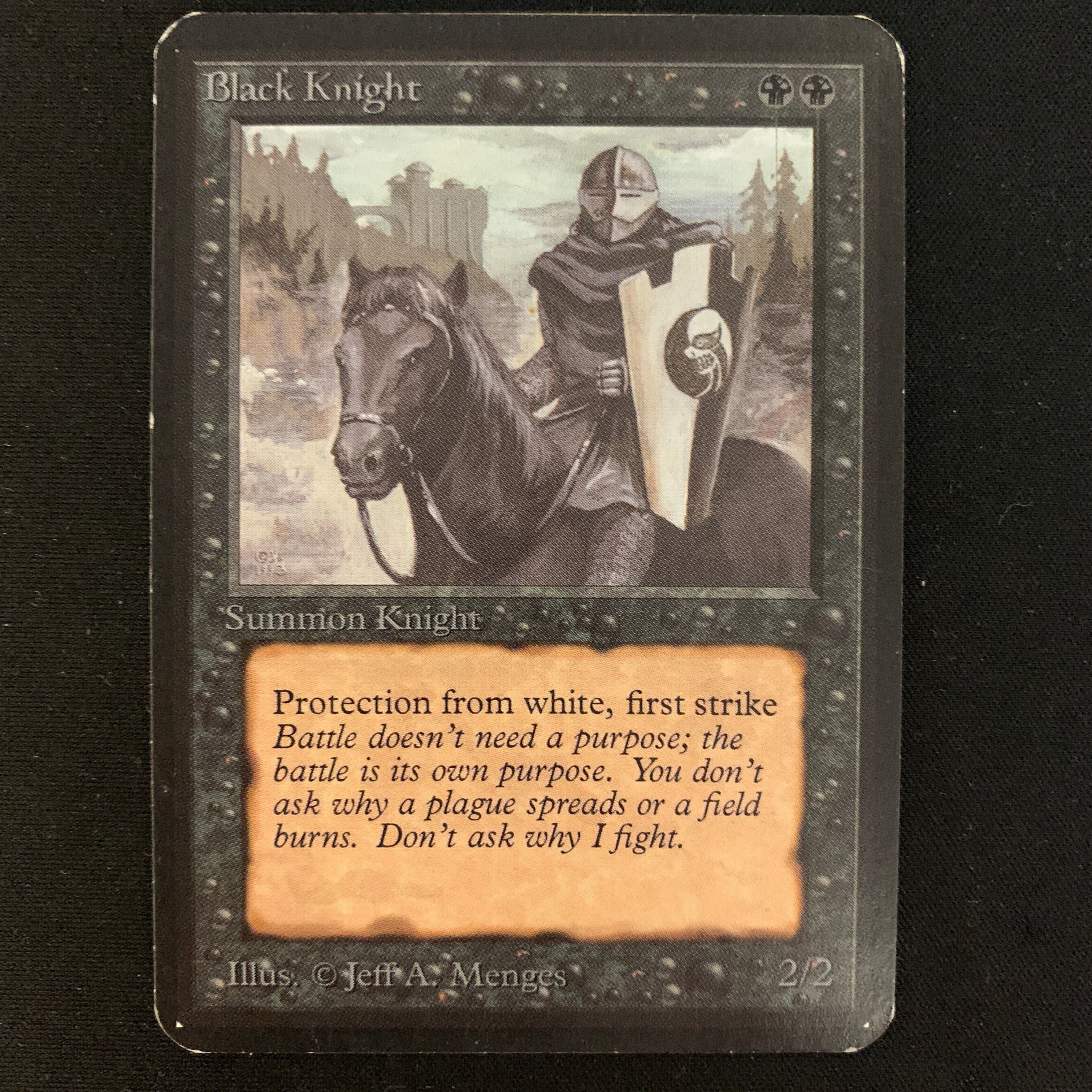 MTG Singles - Black Knight - Alpha - 