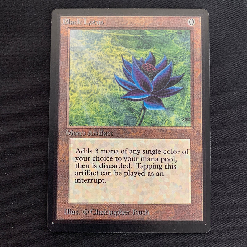 Black Lotus Beta Magic: The Gathering