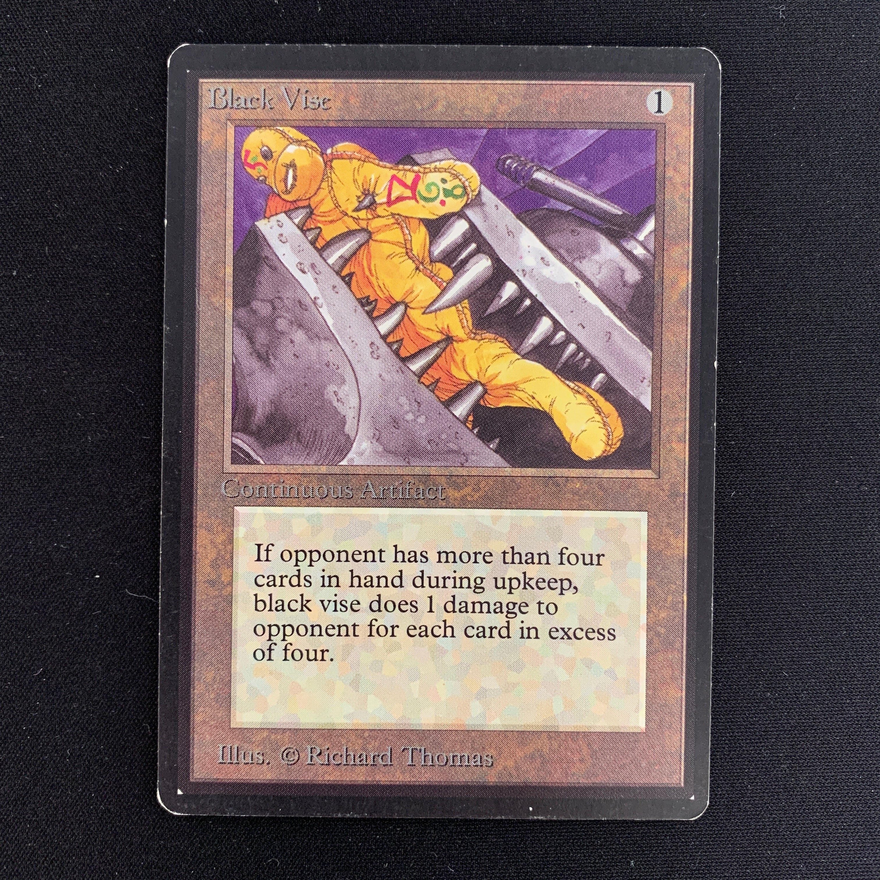 MTG Singles - Black Vise - Beta - 