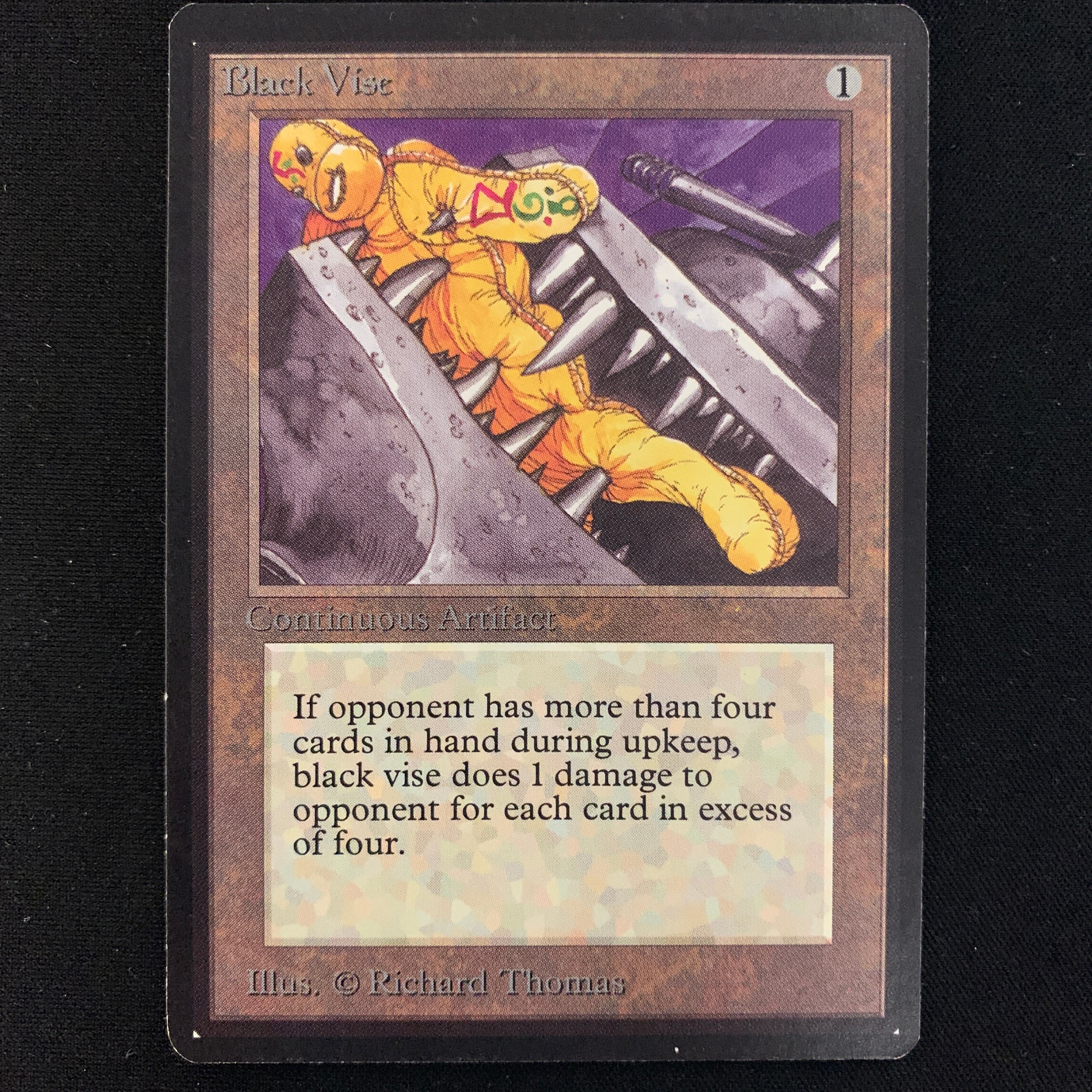 MTG Singles - Black Vise - Beta - 