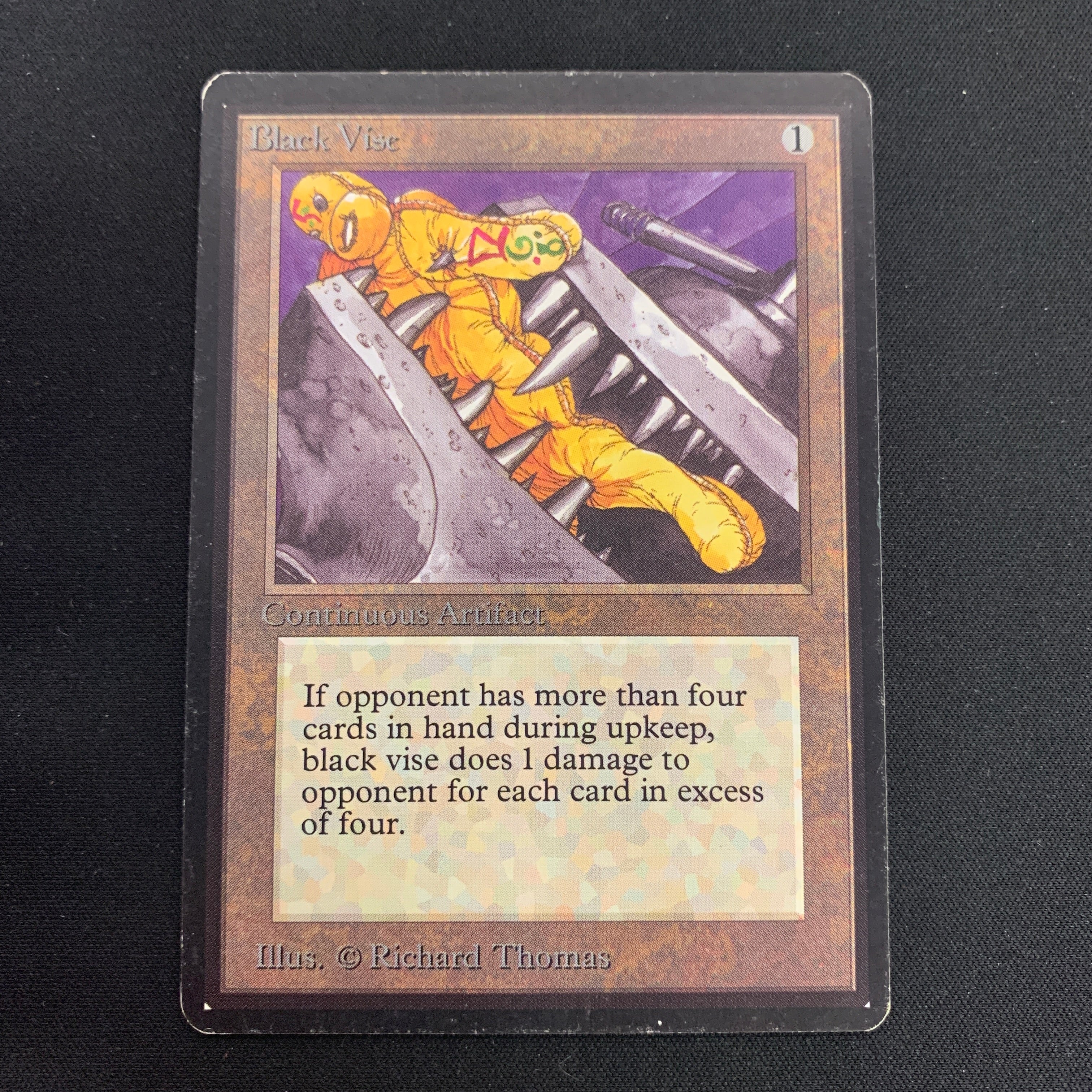 MTG Singles - Black Vise - Beta - 