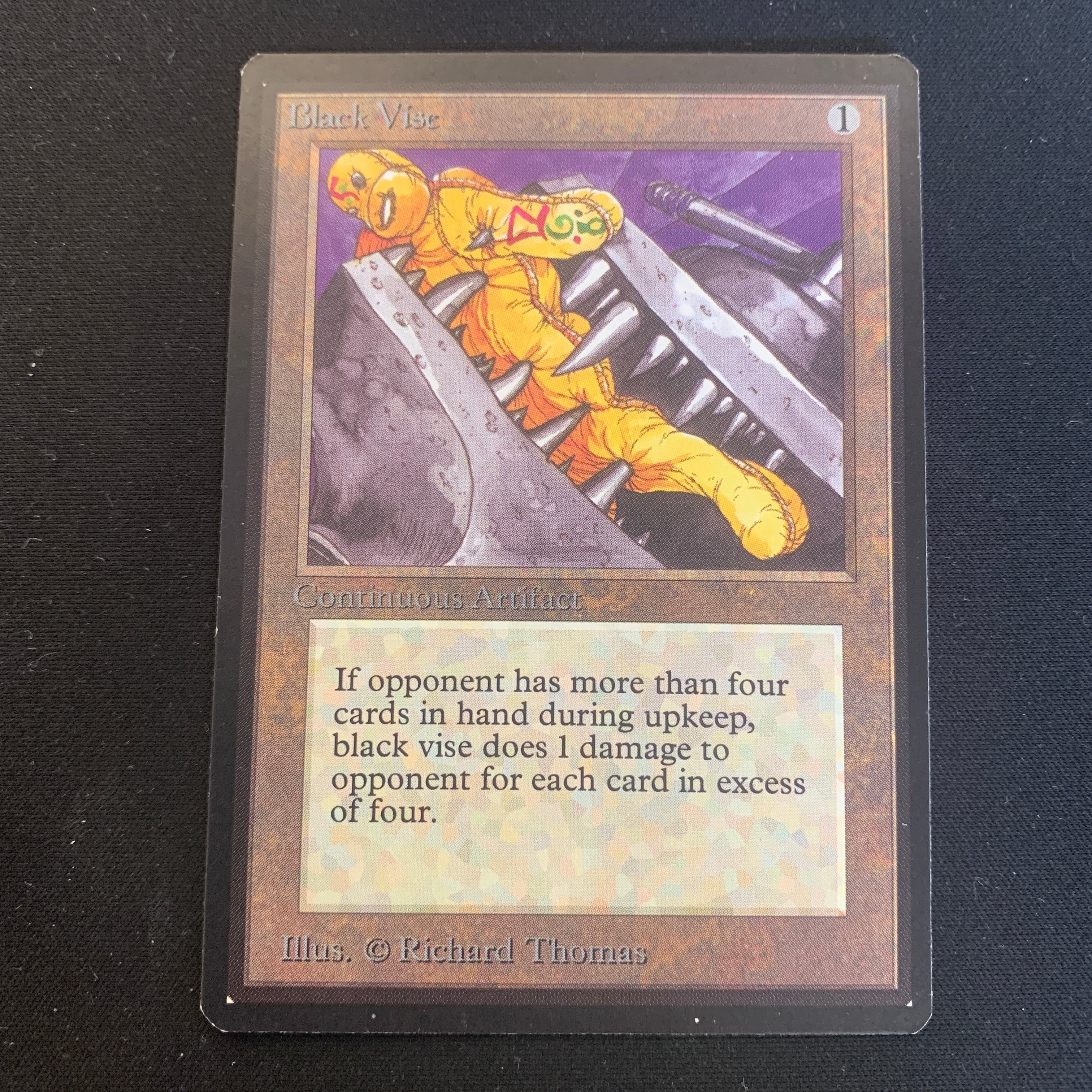 MTG Singles - Black Vise - Beta - 