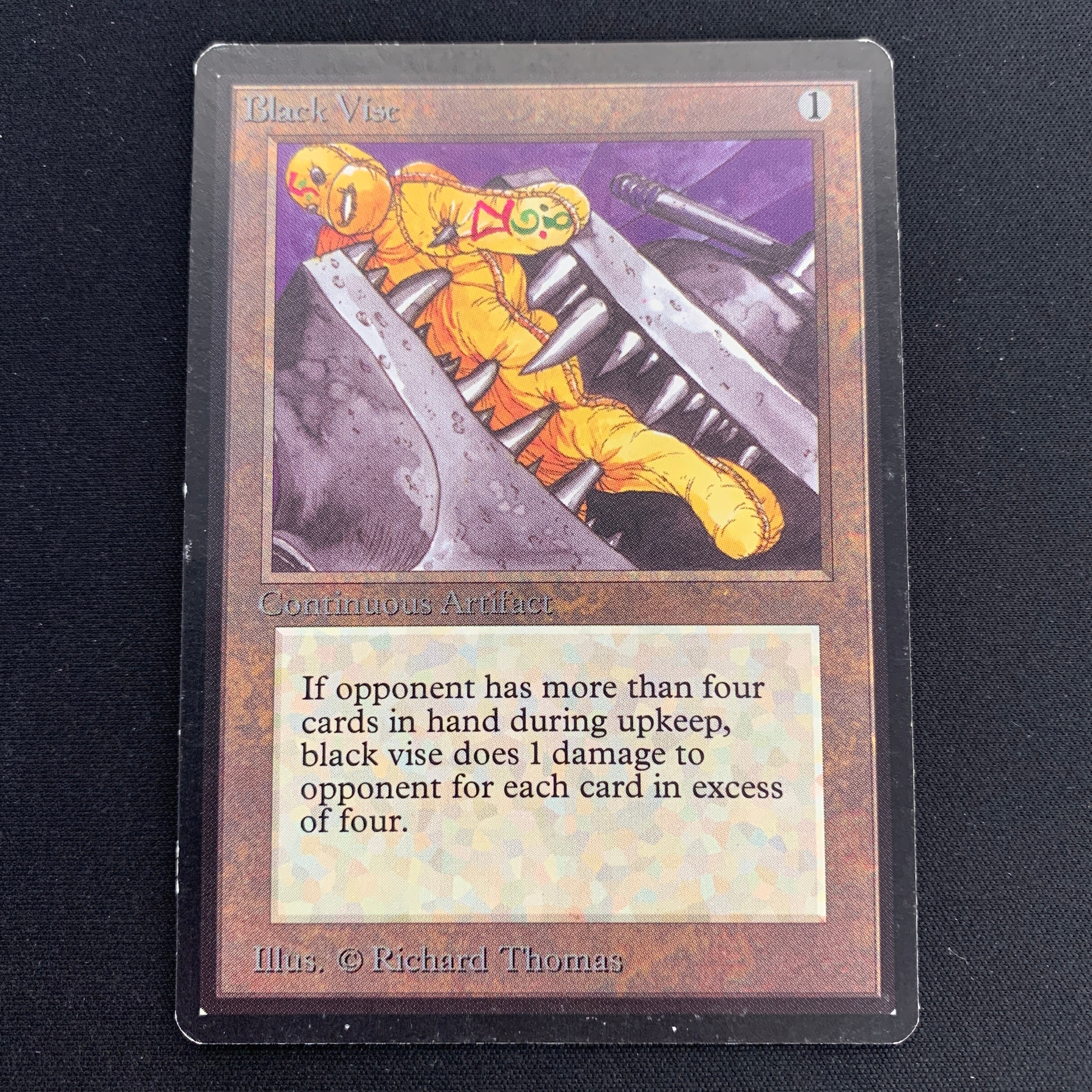 MTG Singles - Black Vise - Beta - 