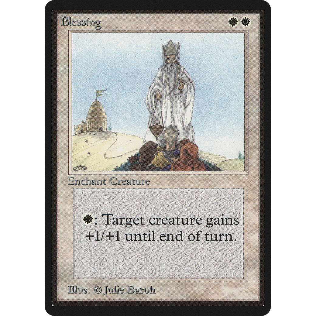 MTG Singles - Blessing - Beta - NM