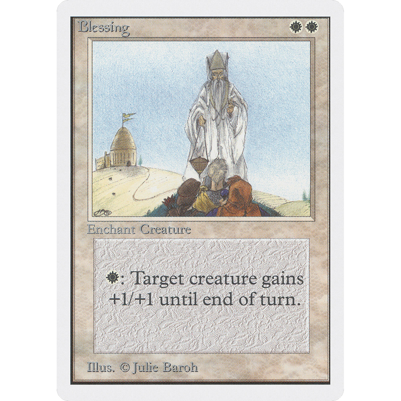 Magic the Gathering Blessing - Unlimited NM