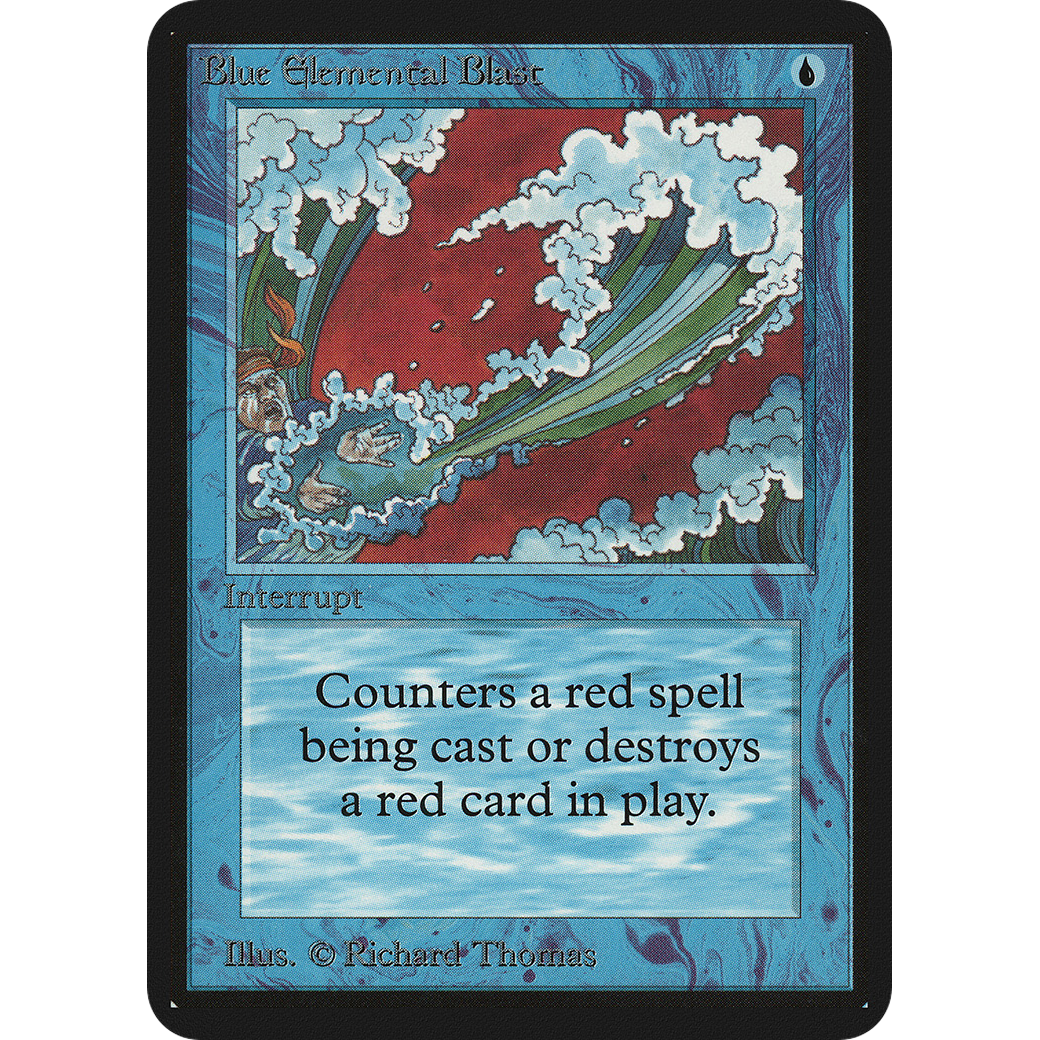MTG Singles - Blue Elemental Blast - Alpha - NM