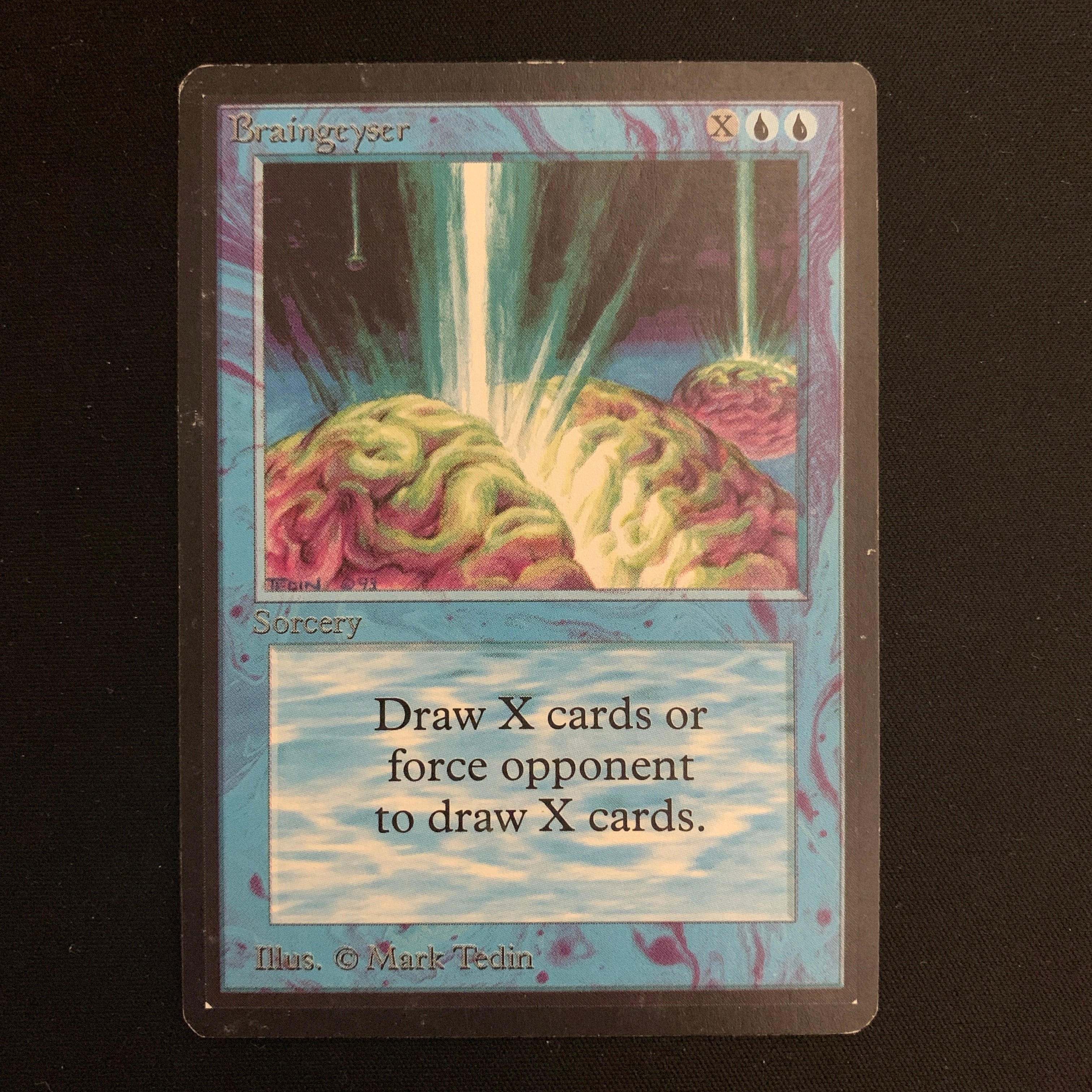 MTG Singles - Braingeyser - Beta - 