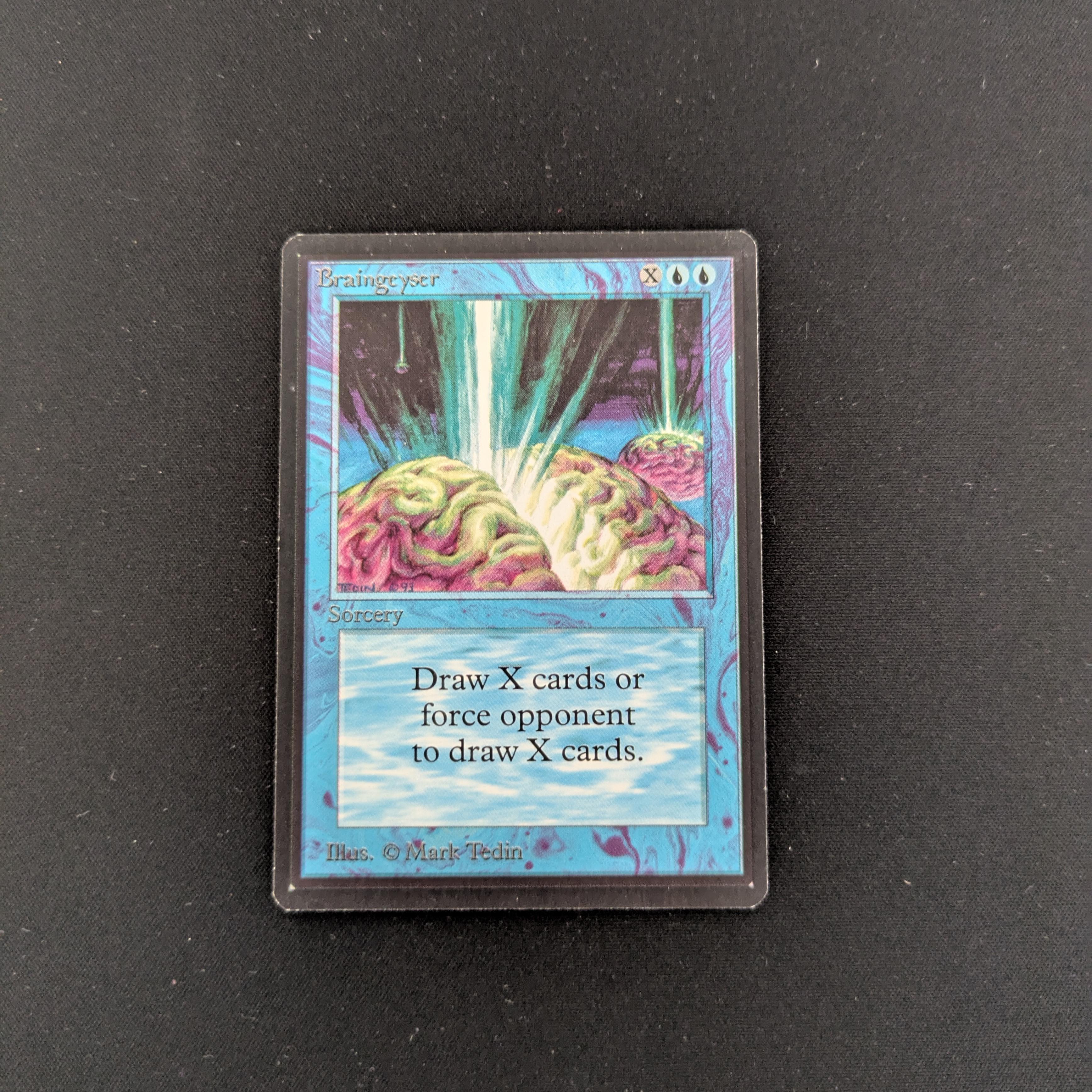 MTG Singles - Braingeyser - Beta - 
