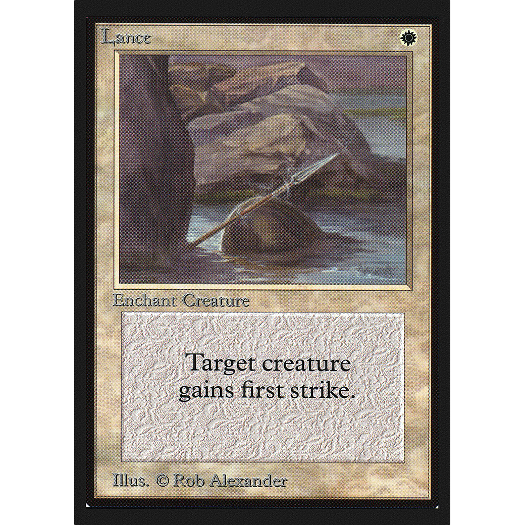 MTG Singles - Lance - Collectors' Edition - Regular
