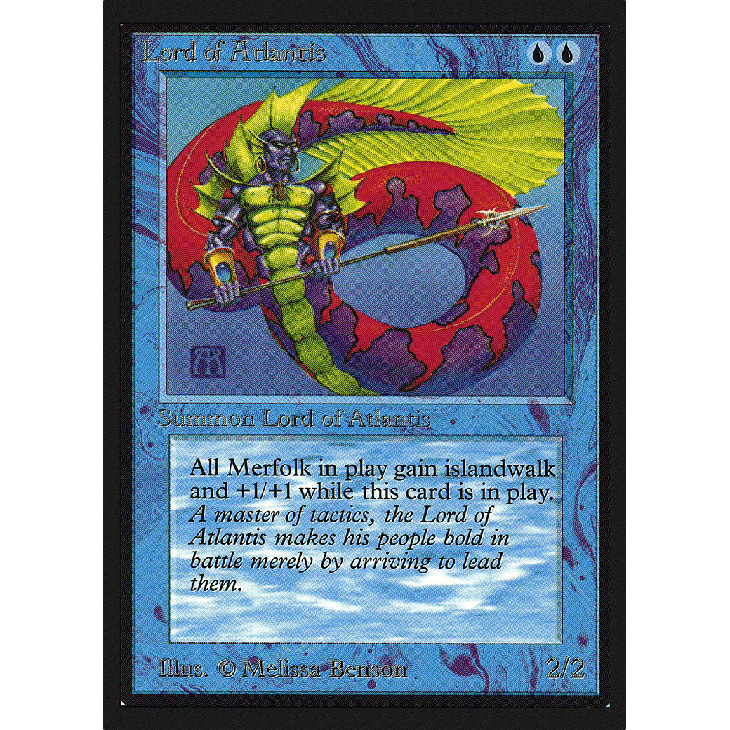 MTG Singles - Lord of Atlantis - Collectors' Edition - Regular