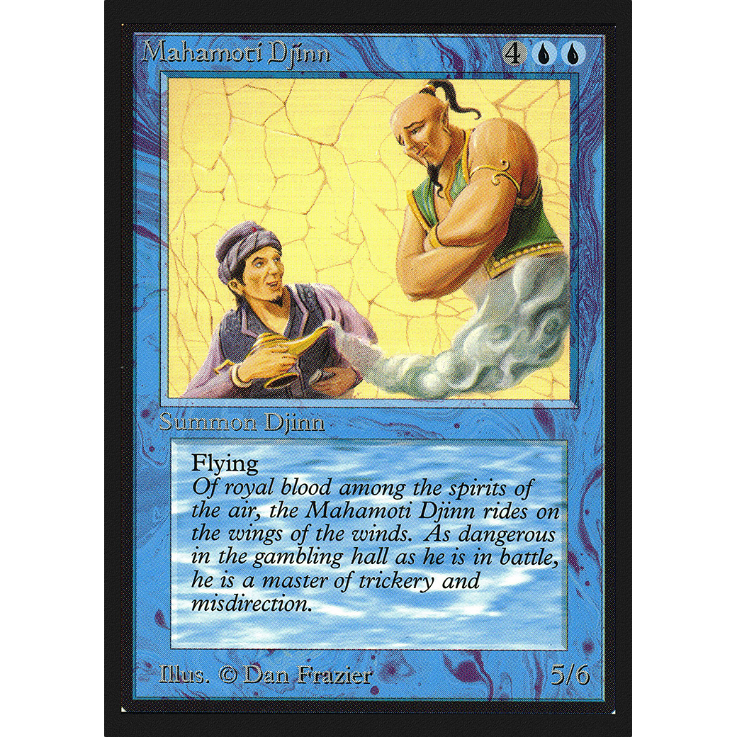 MTG Singles - Mahamoti Djinn - Collectors' Edition - Regular