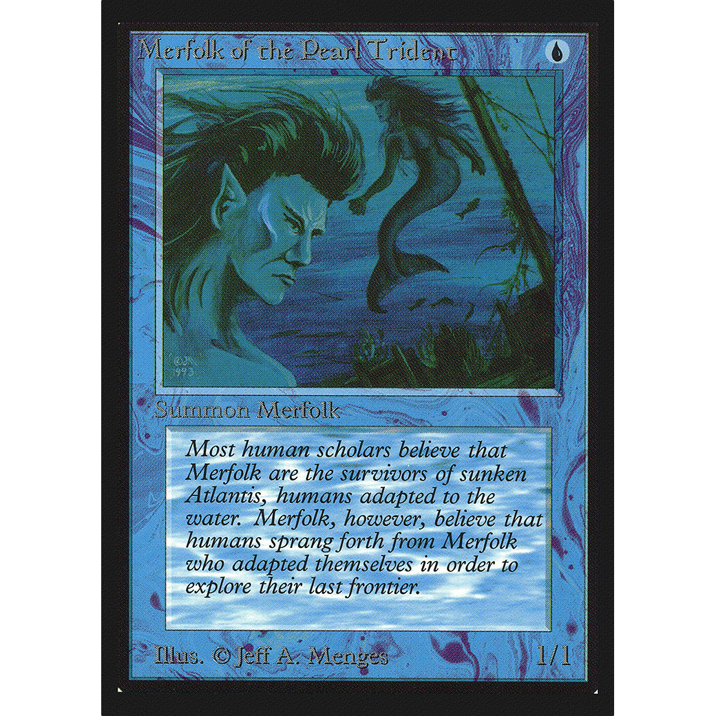 MTG Singles - Merfolk of the Pearl Trident - Collectors' Edition - Regular