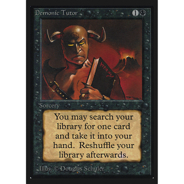 Demonic Tutor - Collectors' Edition Demonic Tutor - Collectors' Edition
