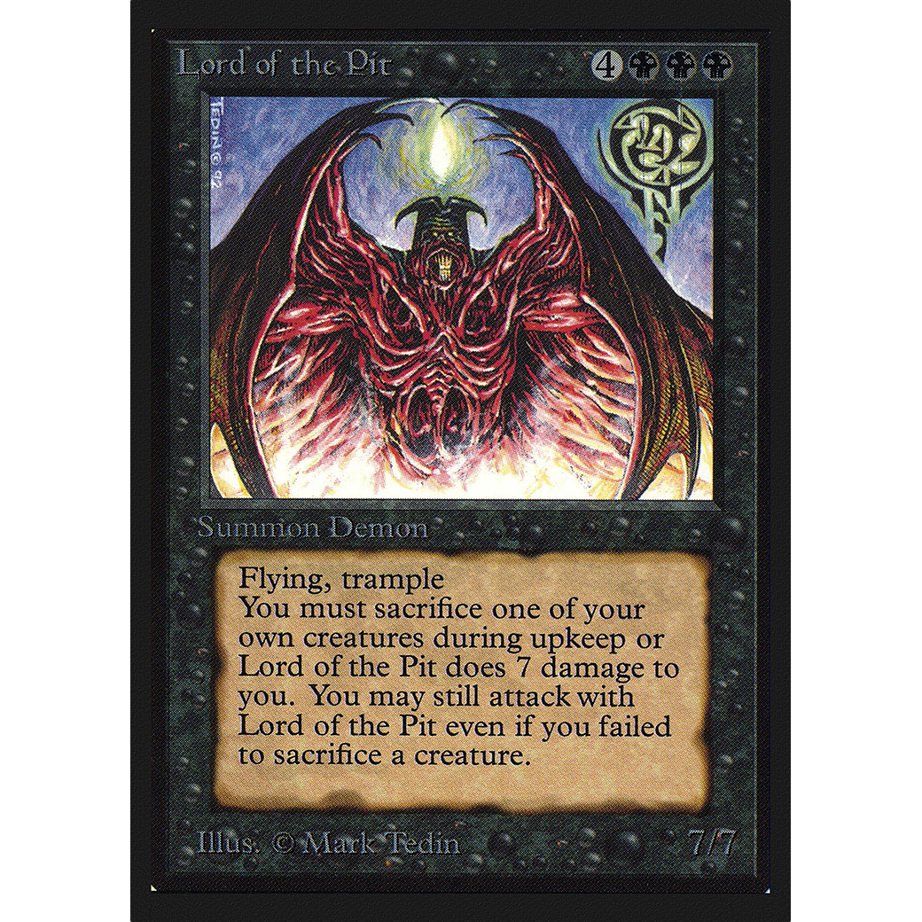 MTG Singles - Lord of the Pit - Collectors' Edition - Regular