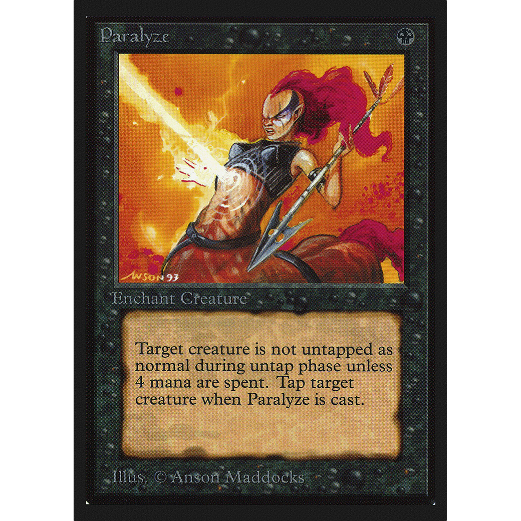 MTG Singles - Paralyze - Collectors' Edition - Regular