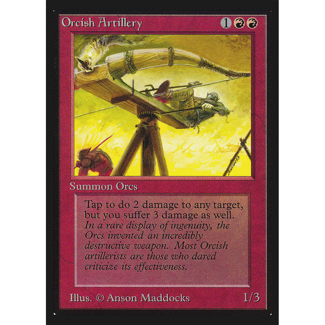 MTG Singles - Orcish Artillery - Collectors' Edition - Regular